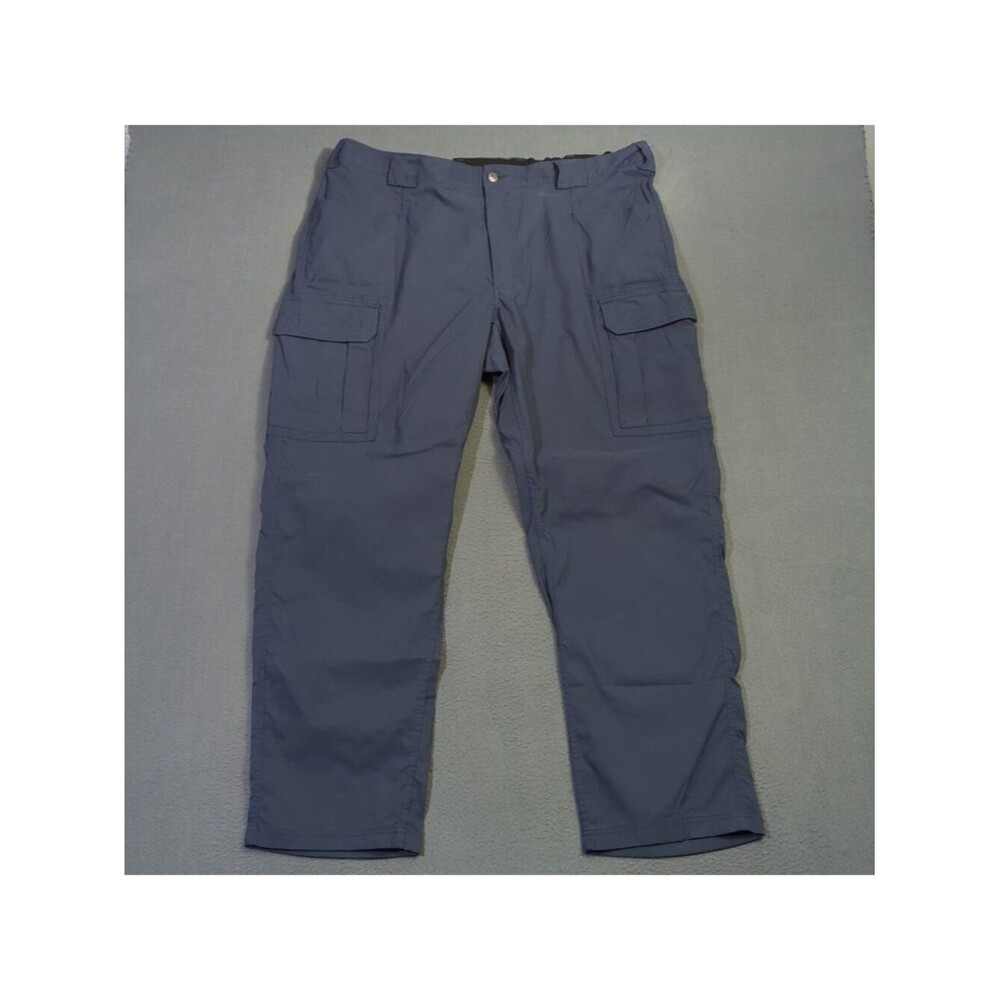 Duluth trading Co Pants Men's 2XLx32 Blue Flex Dry On The Fly Cargo Outdoor Hike